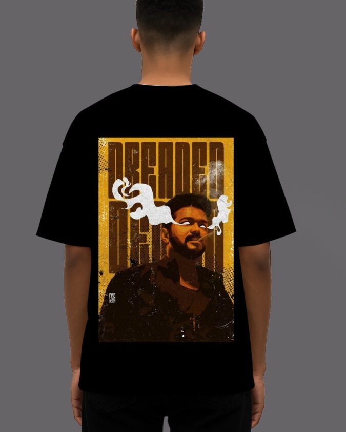 Vijay – LEO Bearded Death Oversized Tshirt