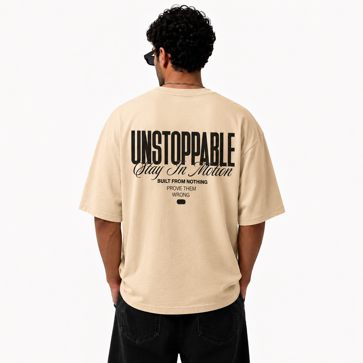 Unstoppable – Stay In Motion Oversized T-Shirt