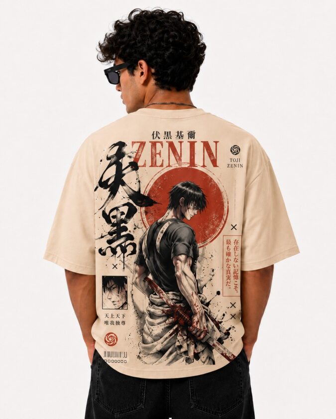 Zenin Shadow Warrior Oversized T-Shirt