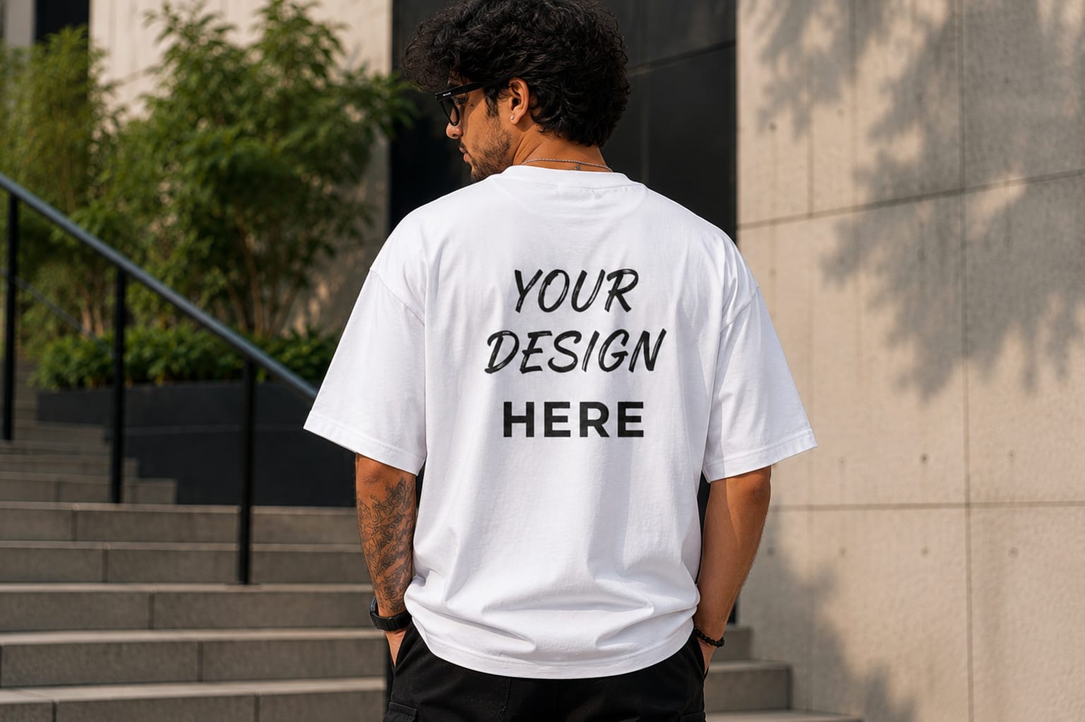 Custom Oversized T-Shirt | Personalized Printed Tee | 240 GSM Cotton | FlexU - Image 2