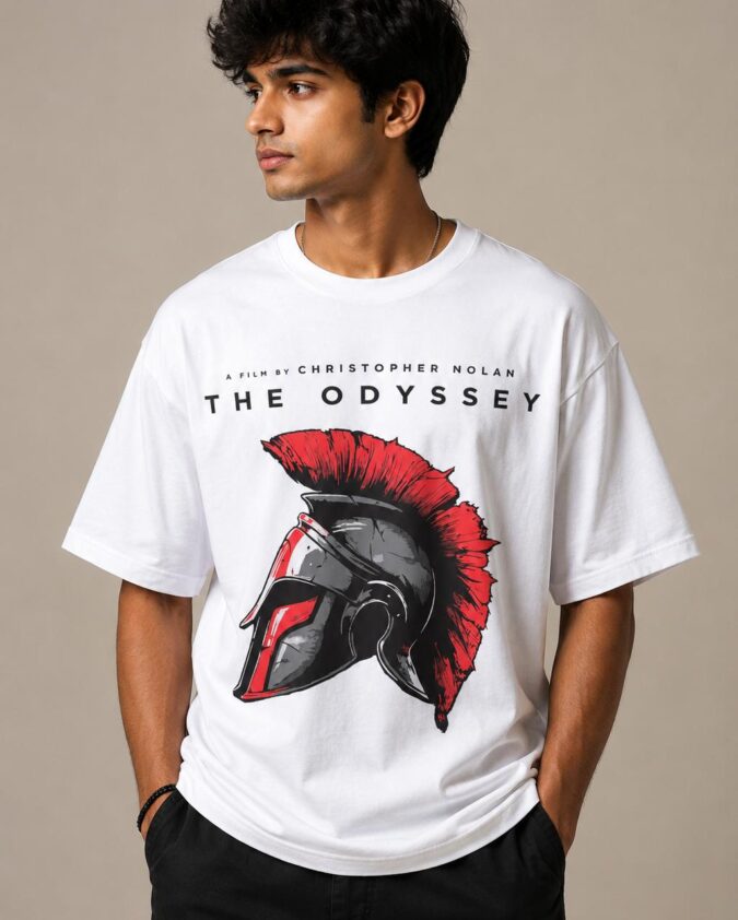 Odyssey Spartan Helmet Oversized T-Shirt
